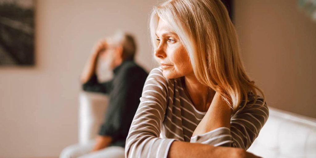 can menopause or aging cause divorce